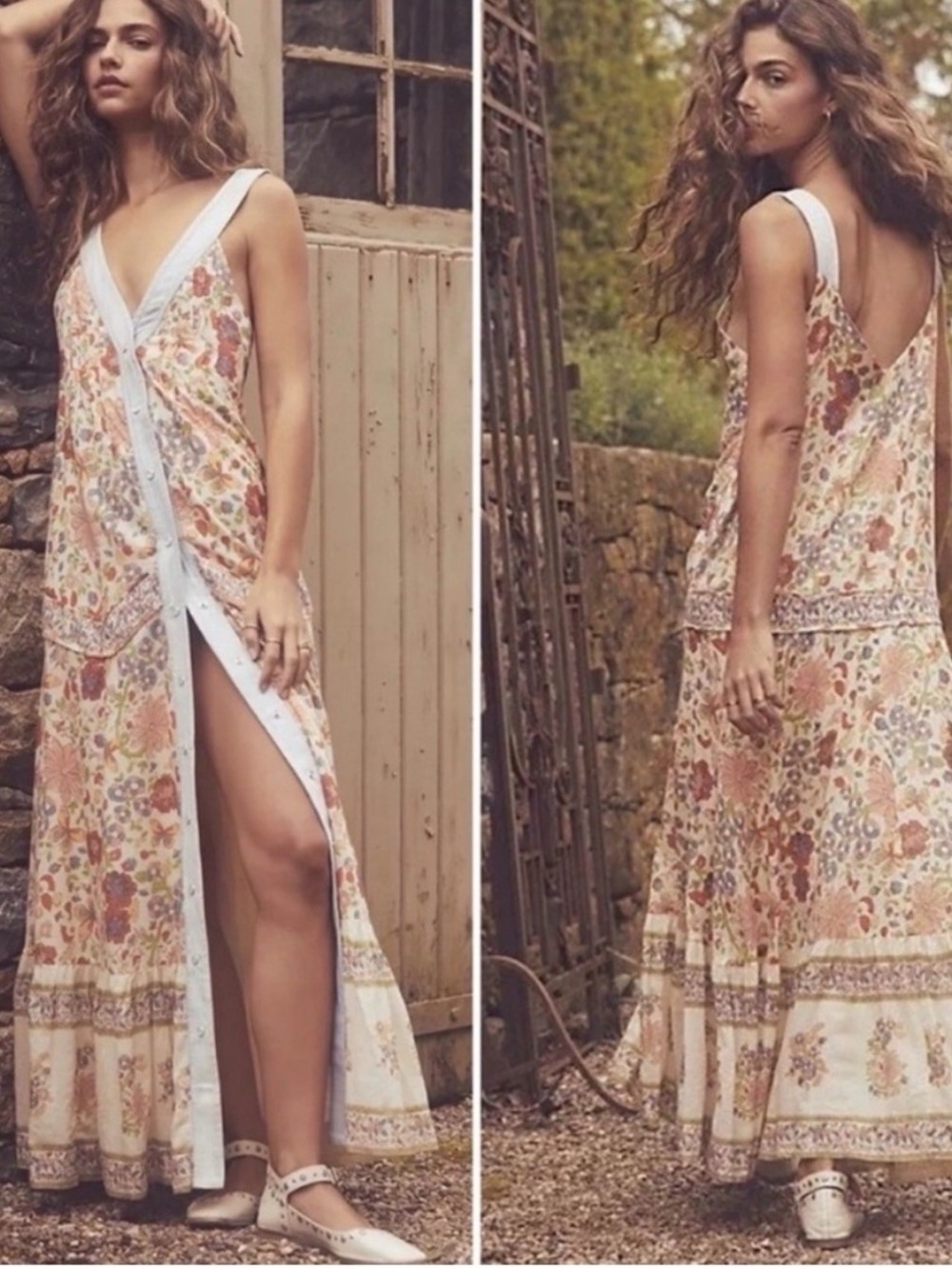 Free People Kelso Maxi Dress in XS